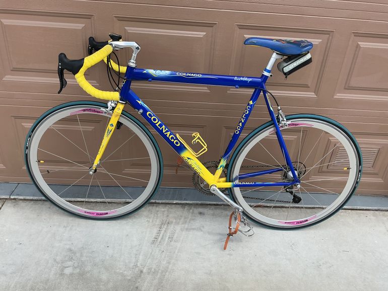 Used Colnago Titanium Art Decor 1998 Road & Gravel, Blue — image 3 of 3