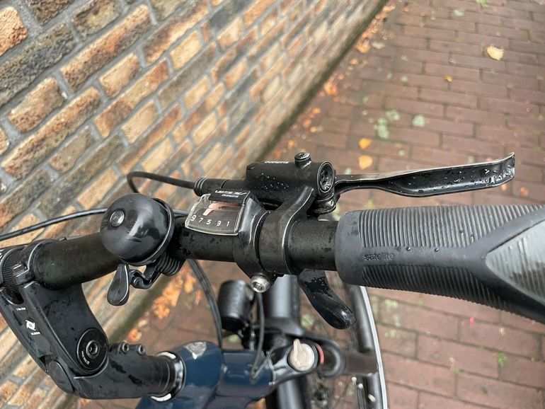 Gebrauchtes Trek Allant+ 7 Lowstep 2022 2022 Urban, Blau — Bild 5 von 6