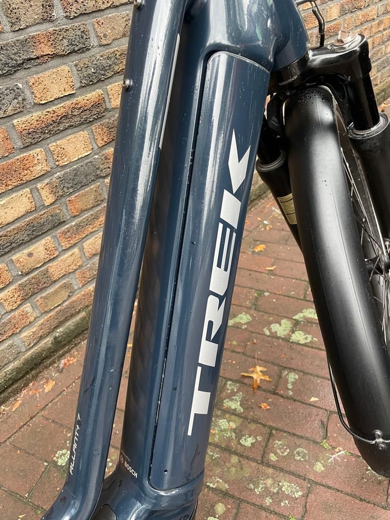 Gebrauchtes Trek Allant+ 7 Lowstep 2022 2022 Urban, Blau — Bild 3 von 6