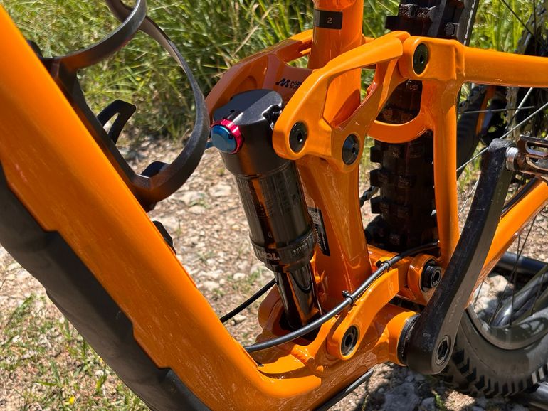 Gebrauchtes Giant Trance Shimano Deore 2025 Mountainbike, Orange — Bild 4 von 11
