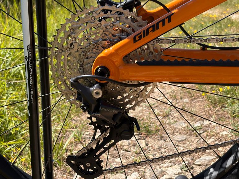 Gebrauchtes Giant Trance Shimano Deore 2025 Mountainbike, Orange — Bild 7 von 11