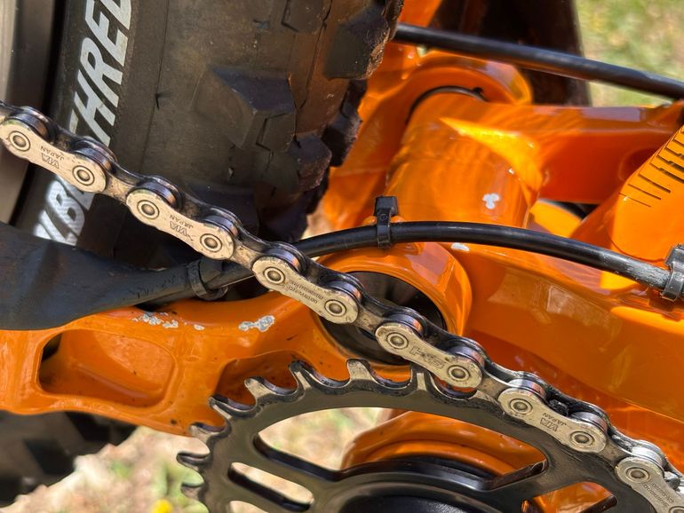 Gebrauchtes Giant Trance Shimano Deore 2025 Mountainbike, Orange — Bild 11 von 11