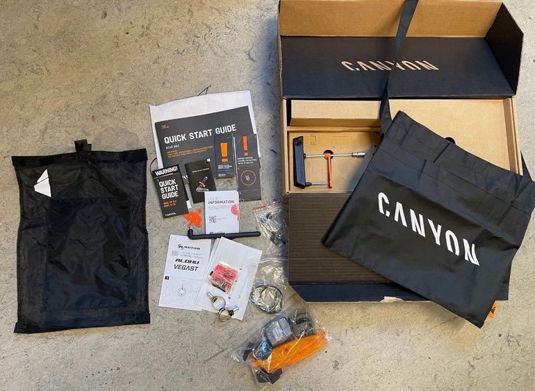 Canyon Grail CF SL 7 2022 2022 Road & Gravel usato, Bianco — immagine 9 di 9