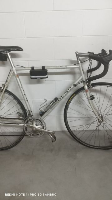Gebrauchtes Olmo Custom Campagnolo Chorus 1994 Road & Gravel, Hellgrau — Bild 2 von 10