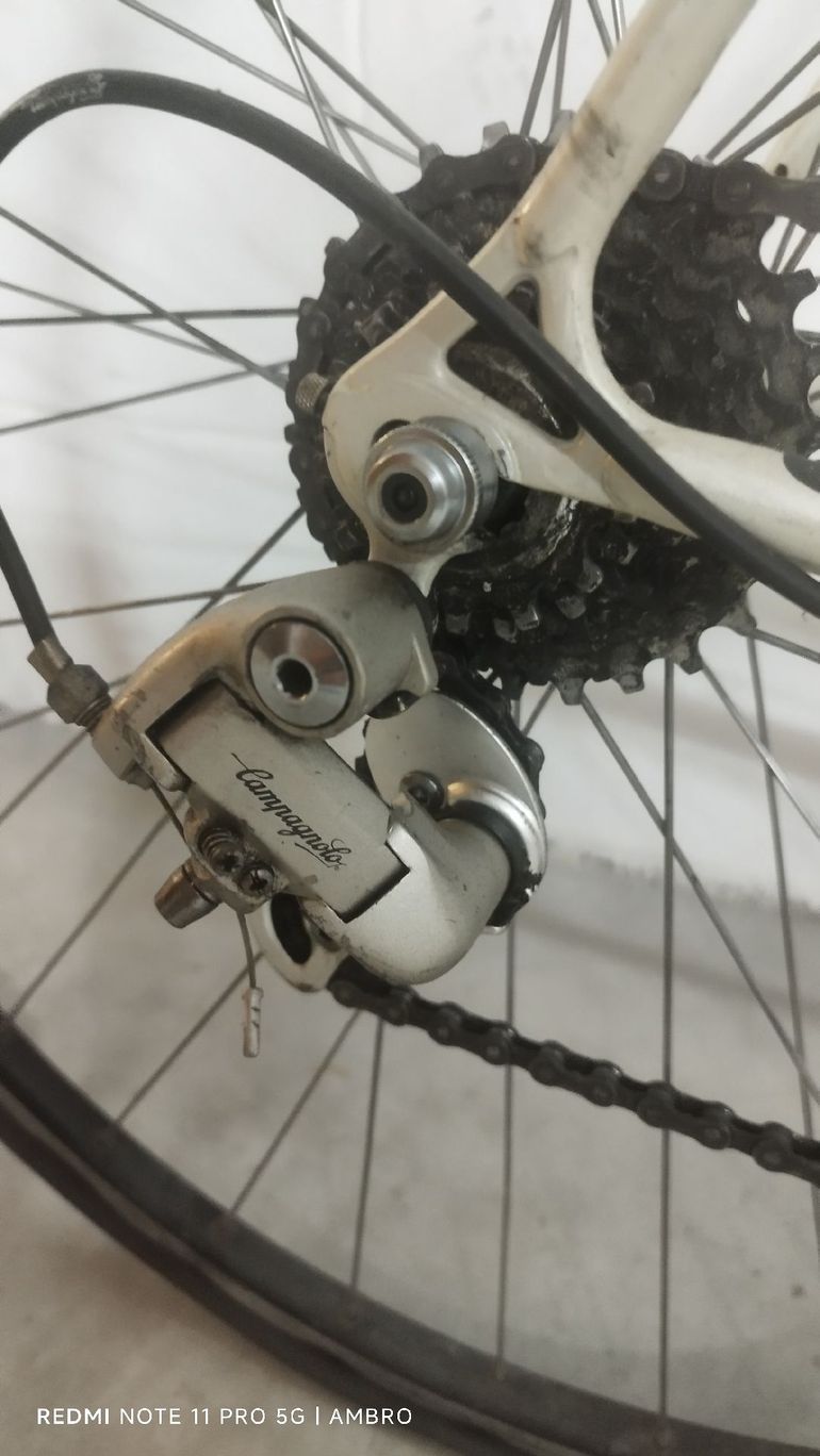 Gebrauchtes Olmo Custom Campagnolo Chorus 1994 Road & Gravel, Hellgrau — Bild 6 von 10