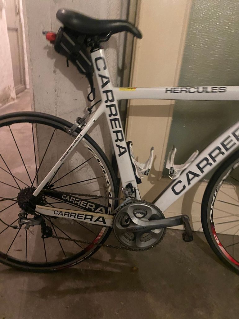 Used Carrera Custom Shimano Ultegra 1998 Road & Gravel, White — image 6 of 8