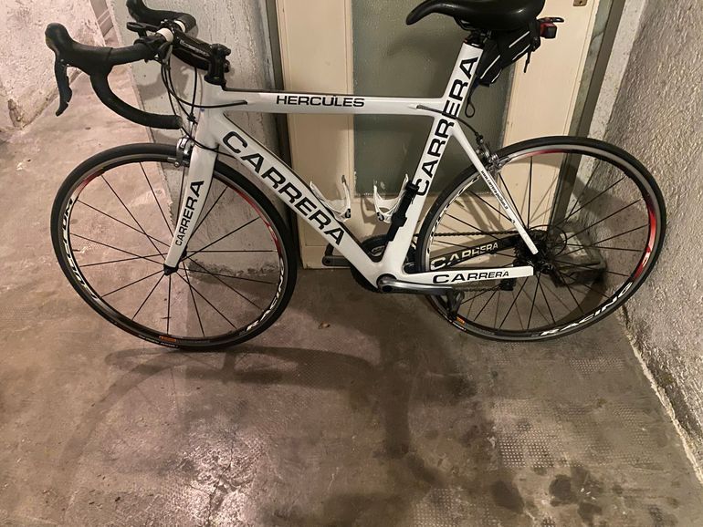 Used Carrera Custom Shimano Ultegra 1998 Road & Gravel, White — image 2 of 8
