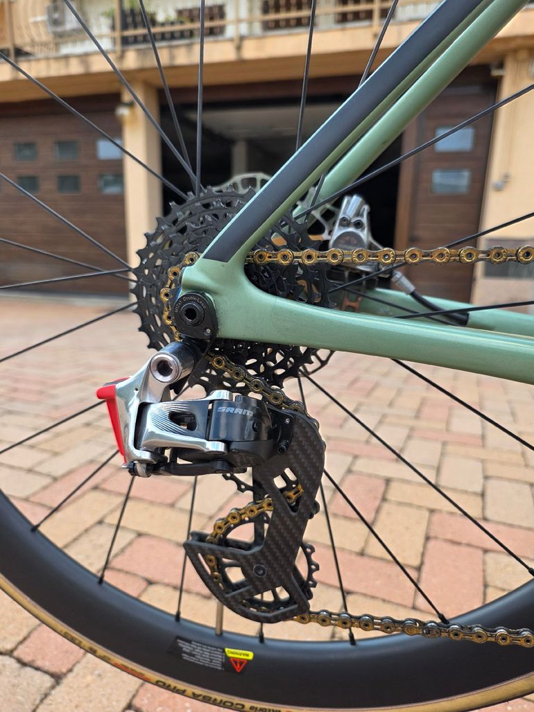 Gebrauchtes Cannondale Supersix SRAM Red eTap 2021 Road & Gravel, Grün — Bild 4 von 10