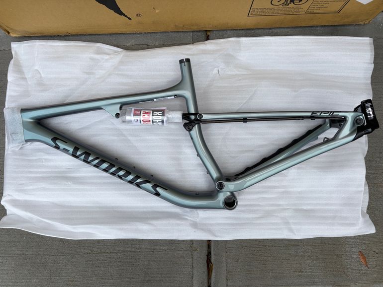 Used Specialized S-Works Epic Frameset 2022 Frameset 2022 Mountainbike, Blue, 29 — image 3 of 10