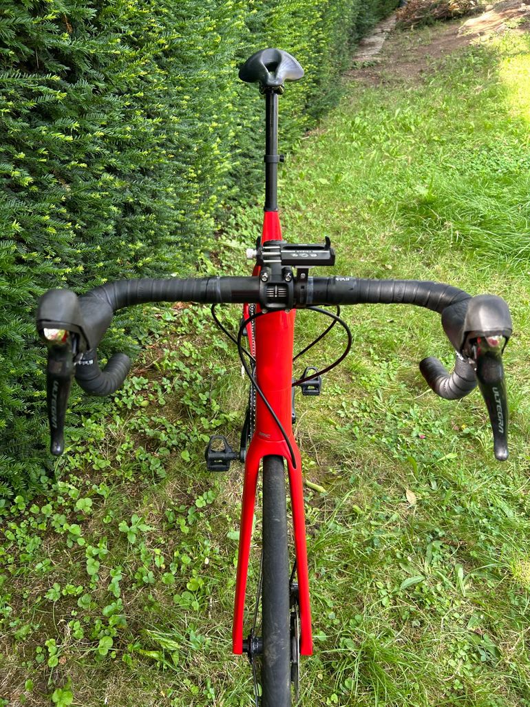 Used BMC Roadmachine 01 Custom Shimano Ultegra 2021 Road & Gravel, Red — image 7 of 10