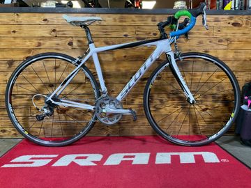 Used Scott Cr1 Comp 2012 2012 Road & Gravel, White — image 5 of 12