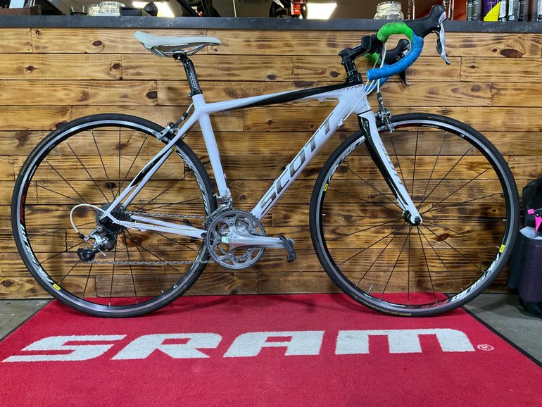 Used Scott Cr1 Comp 2012 2012 Road & Gravel, White — image 5 of 12