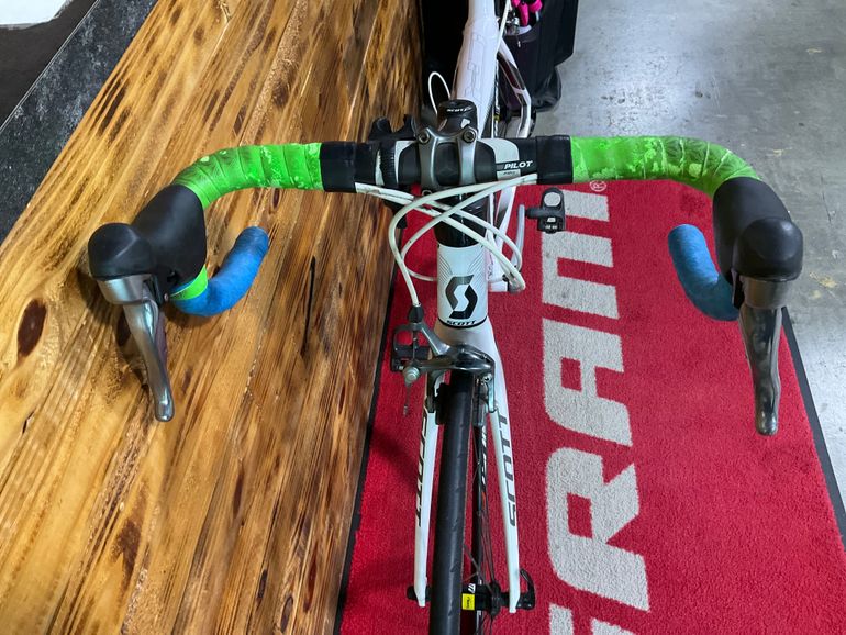 Used Scott Cr1 Comp 2012 2012 Road & Gravel, White — image 7 of 12