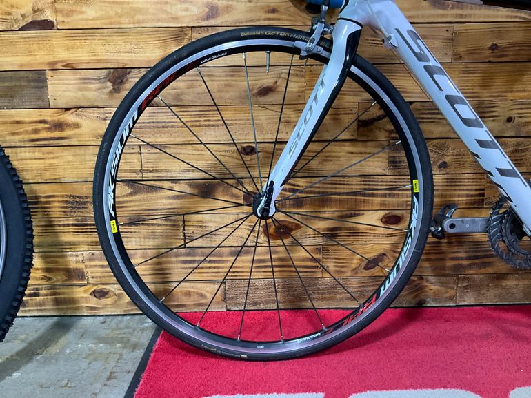 Used Scott Cr1 Comp 2012 2012 Road & Gravel, White — image 6 of 12