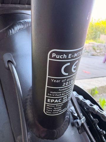 Used PUCH Custom Shimano Deore XT 2018 Mountainbike, Black — image 9 of 13