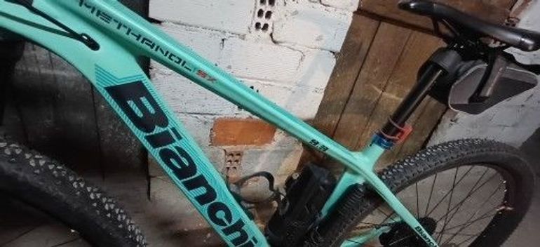 Gebrauchtes Bianchi Methanol 29.3 SX 2017 2017 Mountainbike, Grün, 29 — Bild 5 von 7