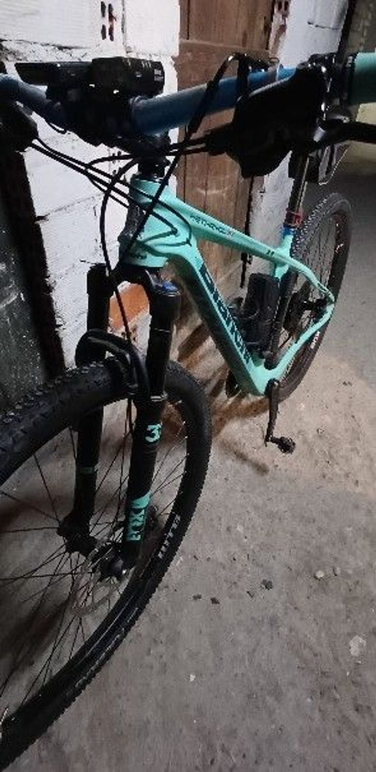Gebrauchtes Bianchi Methanol 29.3 SX 2017 2017 Mountainbike, Grün, 29 — Bild 4 von 7