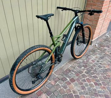 CUBE STEREO ONE22 HPC TM 2024 2024 Mountainbike usato, Grigio chiaro — immagine 6 di 6