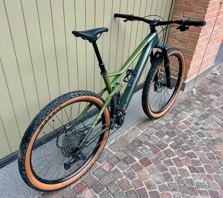 CUBE STEREO ONE22 HPC TM 2024 2024 Mountainbike usato, Grigio chiaro — immagine 6 di 6