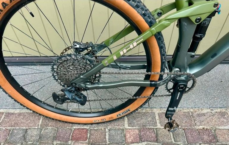 CUBE STEREO ONE22 HPC TM 2024 2024 Mountainbike usato, Grigio chiaro — immagine 4 di 6