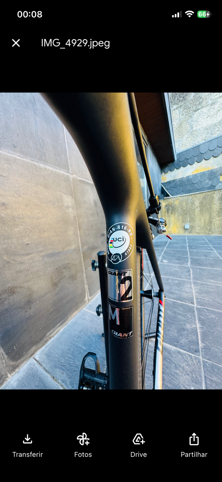 Gebrauchtes Giant TCR Advanced 2 2018 2018 Road & Gravel, Schwarz — Bild 4 von 6