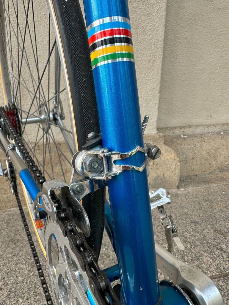 Gebrauchtes Gitane Olympic Reynolds 531 Huret Mafac 1977 Road & Gravel, Blau — Bild 16 von 20