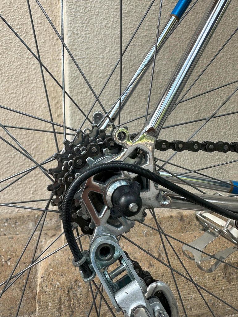 Gebrauchtes Gitane Olympic Reynolds 531 Huret Mafac 1977 Road & Gravel, Blau — Bild 6 von 20