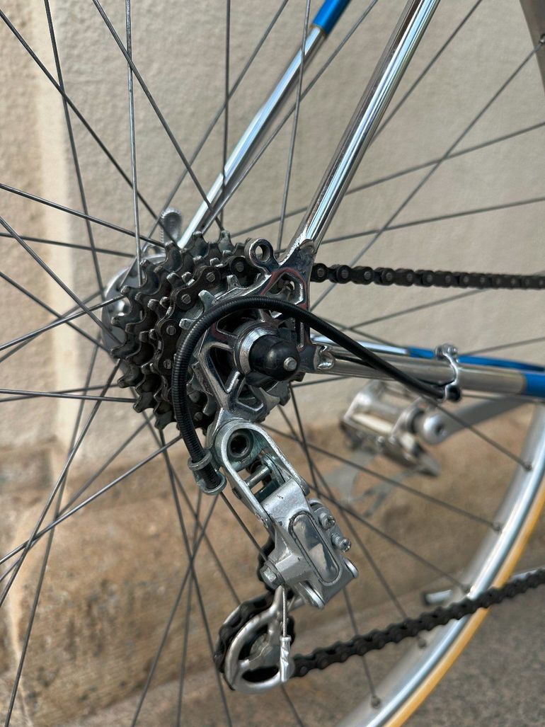 Gebrauchtes Gitane Olympic Reynolds 531 Huret Mafac 1977 Road & Gravel, Blau — Bild 5 von 20