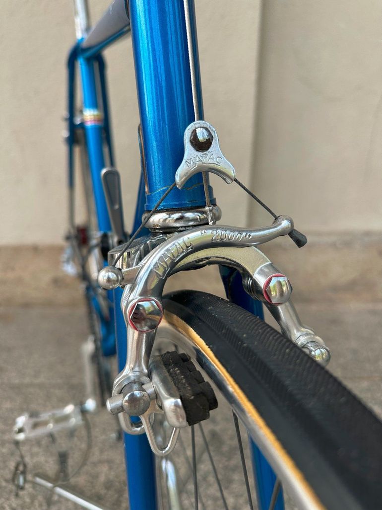 Gebrauchtes Gitane Olympic Reynolds 531 Huret Mafac 1977 Road & Gravel, Blau — Bild 12 von 20