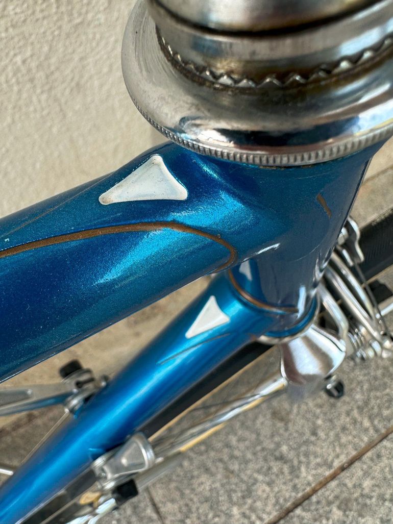 Gebrauchtes Gitane Olympic Reynolds 531 Huret Mafac 1977 Road & Gravel, Blau — Bild 19 von 20