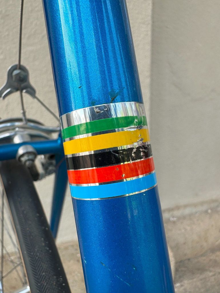 Gebrauchtes Gitane Olympic Reynolds 531 Huret Mafac 1977 Road & Gravel, Blau — Bild 17 von 20