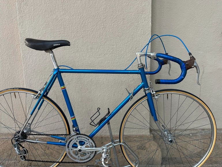 Gebrauchtes Gitane Olympic Reynolds 531 Huret Mafac 1977 Road & Gravel, Blau — Bild 20 von 20