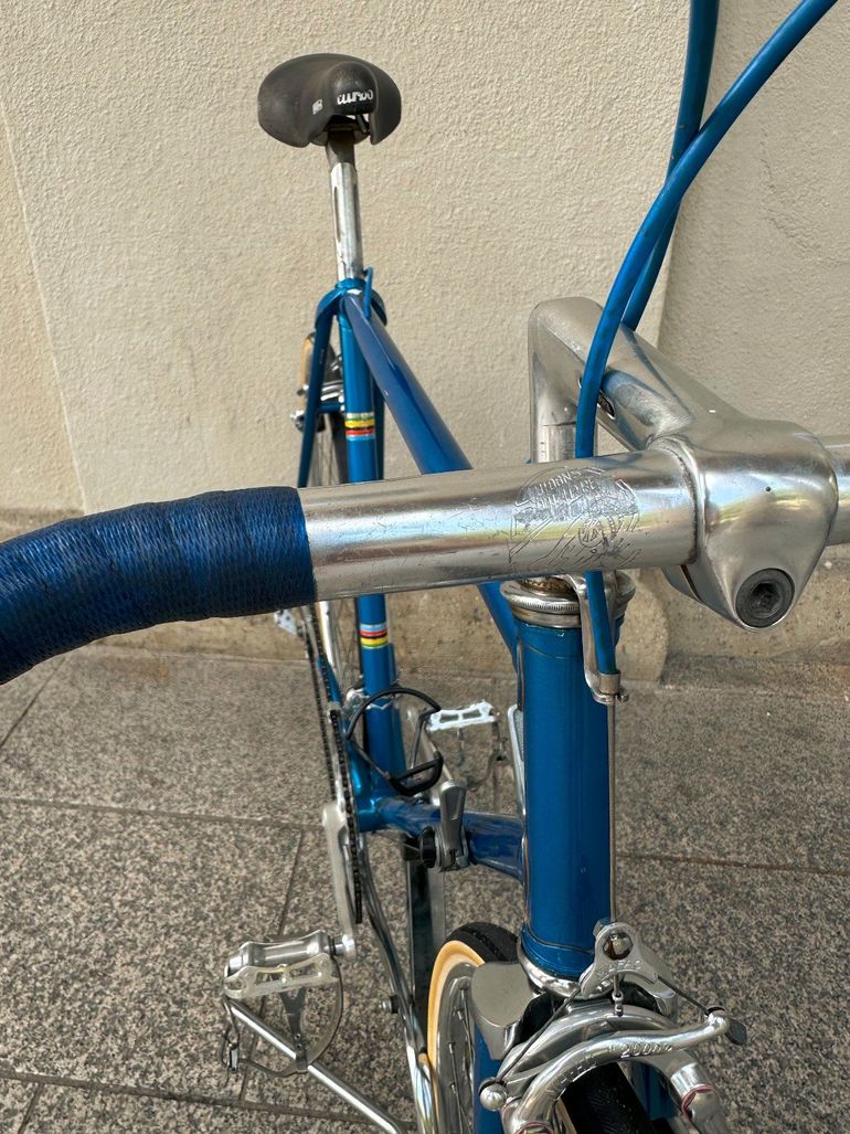 Gebrauchtes Gitane Olympic Reynolds 531 Huret Mafac 1977 Road & Gravel, Blau — Bild 14 von 20
