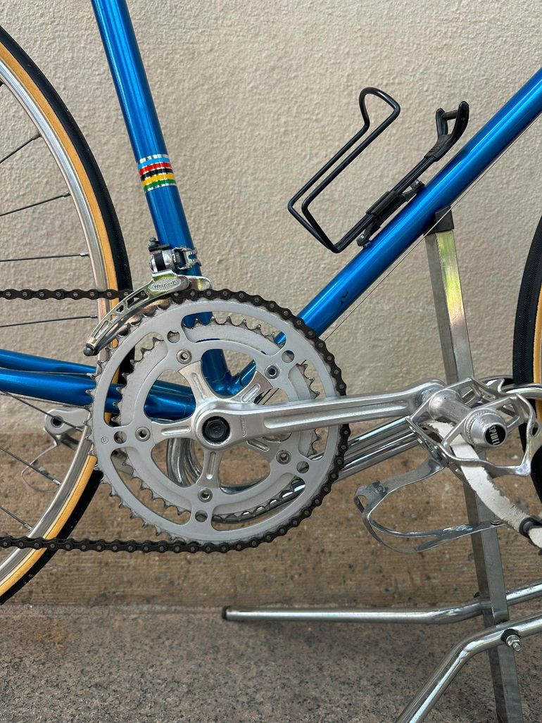 Gebrauchtes Gitane Olympic Reynolds 531 Huret Mafac 1977 Road & Gravel, Blau — Bild 8 von 20