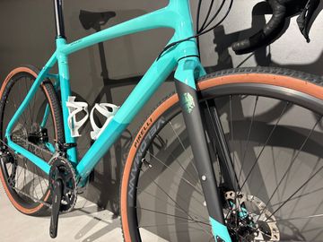 Gebrauchtes Bianchi Impulso COMP GRX 610 disc 2023 2023 Road & Gravel, Blau — Bild 5 von 9