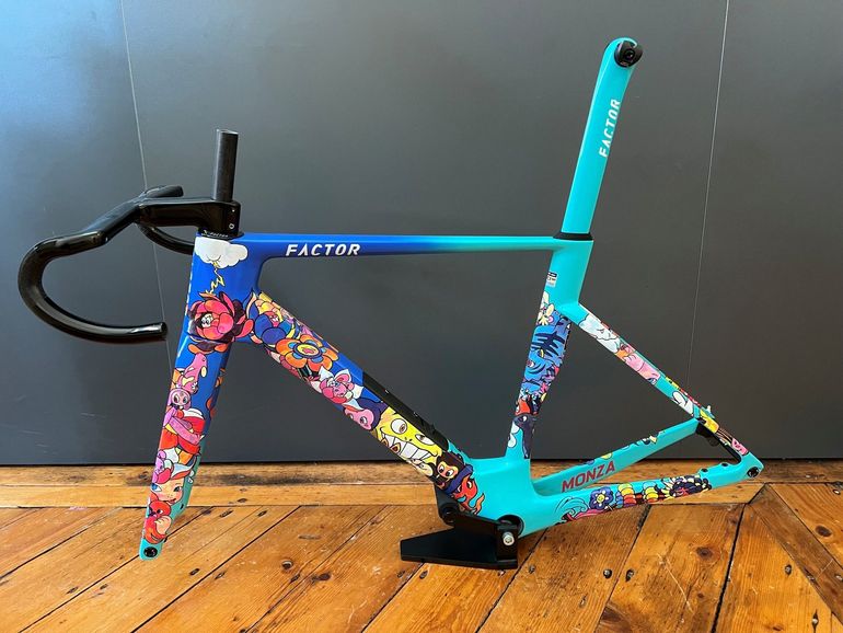 Used Factor MONZA - Standard package 2026 Frameset 2026 Road & Gravel, Blue — image 2 of 4