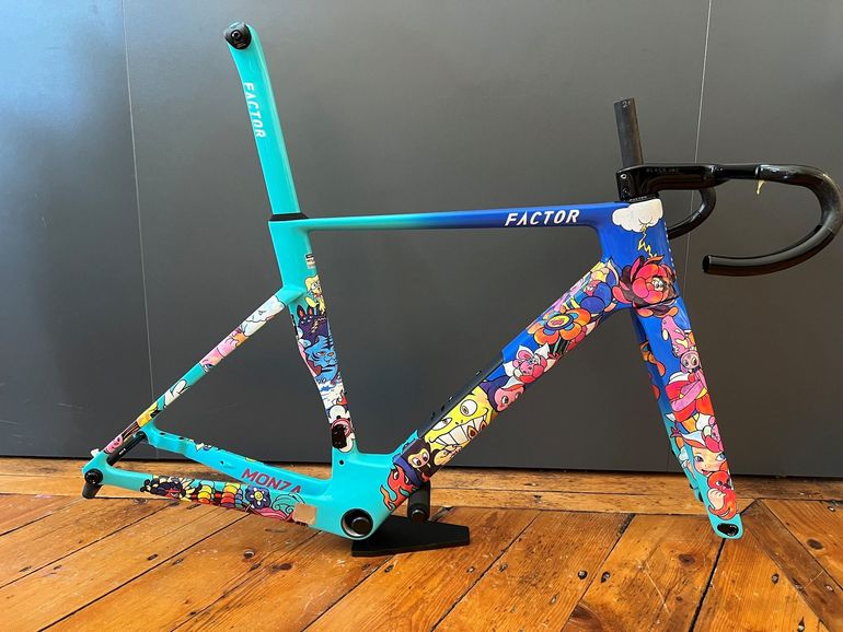 Used Factor MONZA - Standard package 2026 Frameset 2026 Road & Gravel, Blue — image 4 of 4
