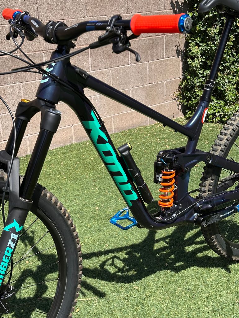 Used Kona Process X 2024 2024 Mountainbike, Blue, 29, 27.5 — image 8 of 10