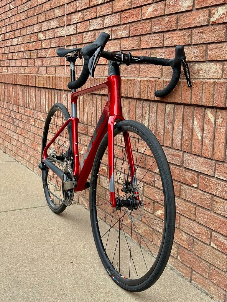 Used KHS FLITE 750 2025 2025 Road & Gravel, Red — image 9 of 10