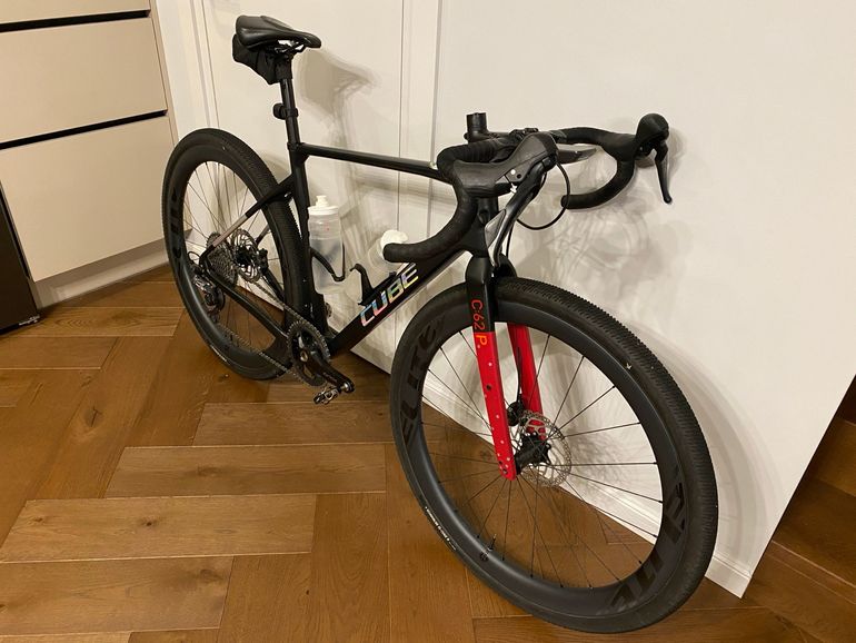 CUBE NUROAD C:62 PRO 2022 2022 Road & Gravel usato, Nero — immagine 4 di 12