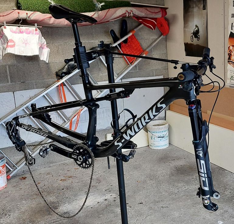 Brugt Specialized S-Works Epic 7 Frameset Frameset 2021 Mountainbike — billede 3 af 7
