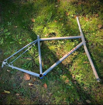 Used Monk Custom Frameset 2019 Road & Gravel, Light Gray — image 2 of 10