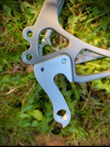 Used Monk Custom Frameset 2019 Road & Gravel, Light Gray — image 5 of 10