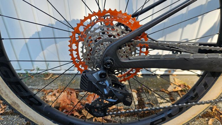 Brugt Trek Supercaliber SRAM GX Eagle AXS 2022 Mountainbike — billede 2 af 17