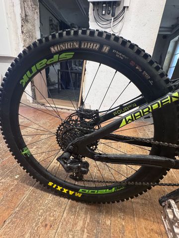 Used Knolly Warden Carbon 27, 5" (Gr. L) – DVO & Cane Creek 2017 Mountainbike, Black — image 4 of 10