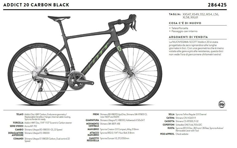 Gebrauchtes Scott Addict 20 2023 2023 Road & Gravel, Schwarz — Bild 10 von 10