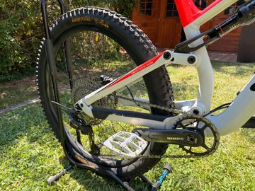 Used Canyon Neuron SRAM Apex 2022 Mountainbike, Light Gray — image 3 of 6