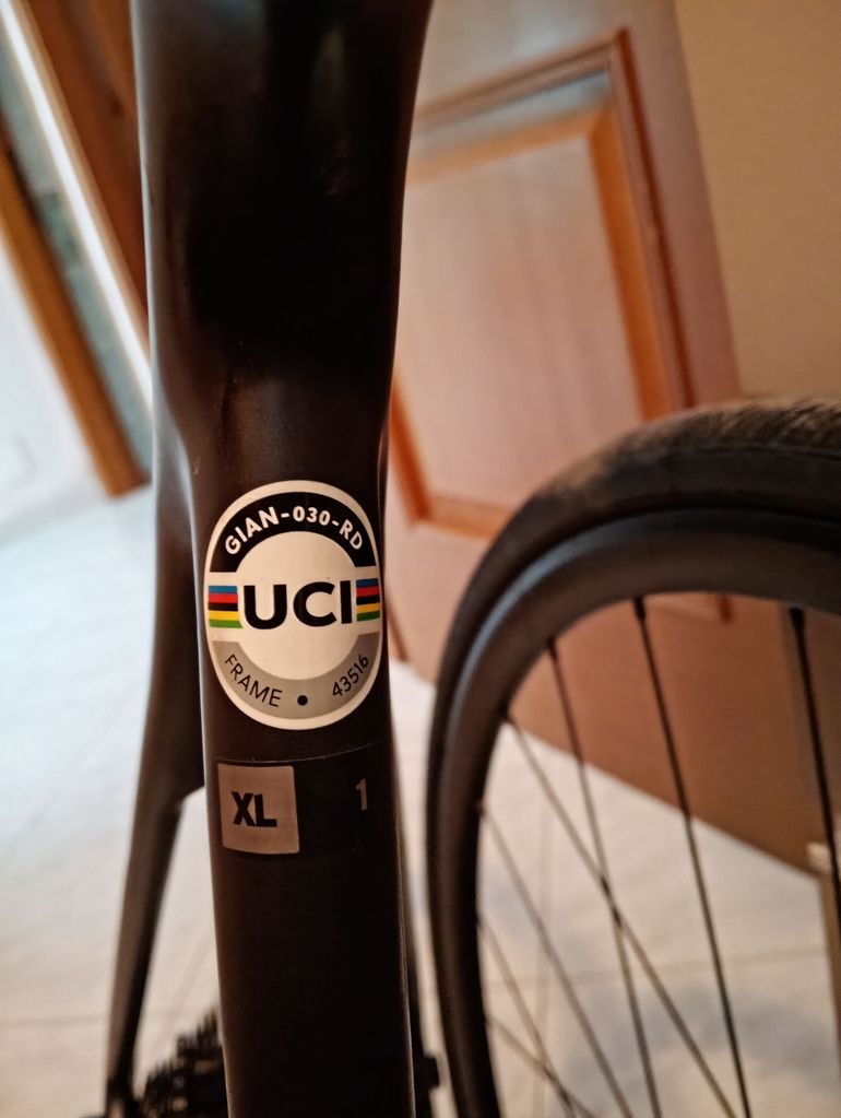 Giant 030-rd Frame 43516 2021 Road & Gravel usato, Nero — immagine 2 di 6
