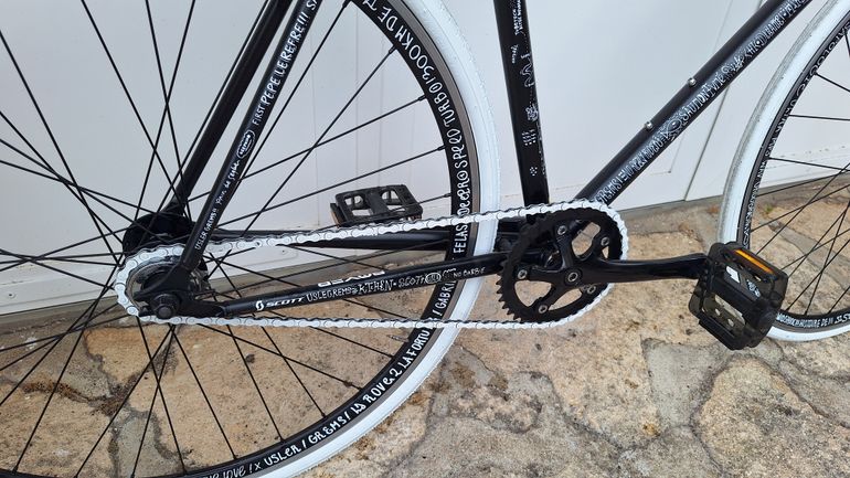 Scott Fixie 2012 Road & Gravel usato, Nero — immagine 3 di 10
