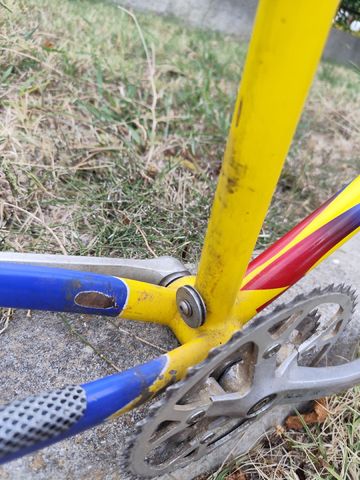 Used Rebellato Custom Frameset 1988 Road & Gravel, Blue — image 3 of 5